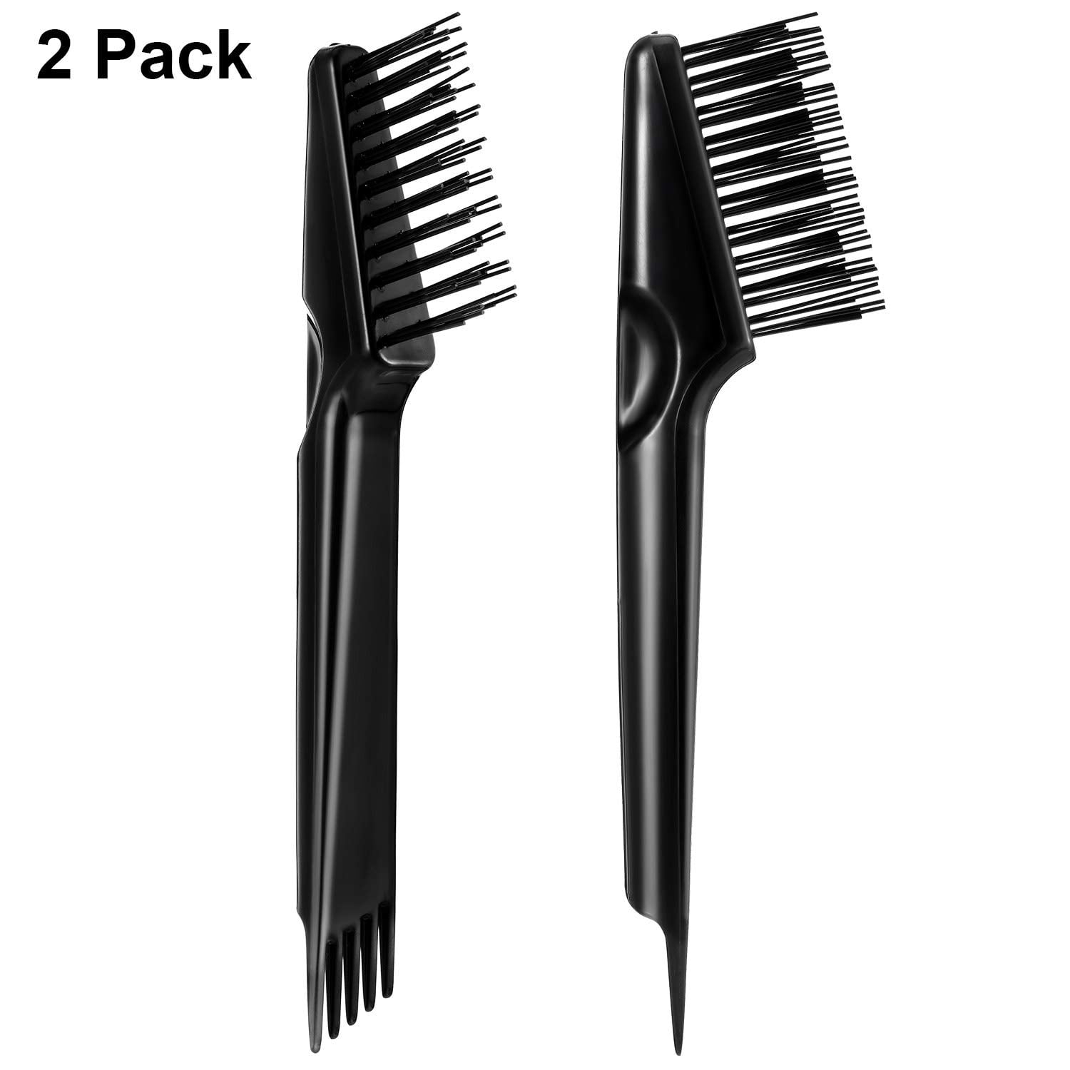Borke 2 Pieces Hairbrush Cleaner Rake Wet Hair Brush Cleaner Tool for
