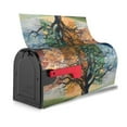thumbnail image 3 of Vsdgher Seasonal Tree Reflection Mailbox Cover Magnetic Mailbox Wraps Post Letter Box Cover for Garden Yard Home Decor 2 Sizes-25.5x21 in, 3 of 8