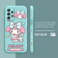 thumbnail image 3 of Case For Samsung Galaxy A91 A73 A72 A71 A53 A52 A51 A42 A33 AO3S 4G 5G Simple Liquid silicone Case Cartoon My Melody, 3 of 5