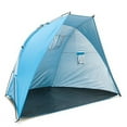 thumbnail image 5 of Extra Large Outdoor Portable EasyUp Beach Cabana Tent Sun Shelter Sunshade, Blue, 5 of 6