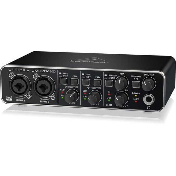 INTERFAZ DE AUDIO Behringer UMC204HD