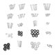thumbnail image 5 of BESTYASH 1Jgo Kit De Tornillos Para Soporte De TV Con M4 M5 M6 M8 Con Arandelas Y Separadores Colores Surtidos, 5 of 7