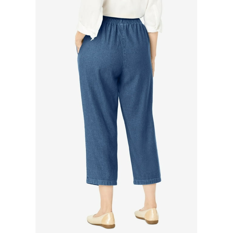 Women's Denim Capri Pants - Walmart.com
