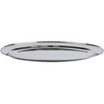 thumbnail image 2 of FONTEME 20" Stainless Steel Serving Platter | Oval Silver Food Tray | 3 mm Thick, Unbreakable | Anti Rust Serving Platter | Dinner Trays | Dishwasher Safe Kitchen Tray Silver, 20-Inch [1PK], 2 of 9