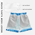 thumbnail image 3 of FORMRS Boys Swim Trunks Quick Dry Mesh Liner Boardshorts Sizes XS-XL, Blue Bears, 3 of 7