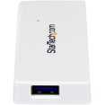 thumbnail image 1 of StarTech Hub USB 3.0 4 Ports ST4300MINU3W – Câble Intégré – Compact – Superrapide – Blanc – Répartiteur USB – Port USB, 1 of 5