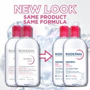 Bioderma - Sensibio - H2O Micellar Water - Makeup Remover Cleanser - Face Cleanser for Sensitive Skin