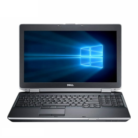Pre-Owned Dell Latitude E6530 Laptop Computer, 2.60 GHz Intel i7 Dual Core Gen 3, 8GB DDR3 RAM, 256GB SSD Hard Drive, Windows 10 Home 64 Bit, 15" Screen (Used Grade B Used)