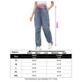 thumbnail image 5 of Women's Wide Leg Cargo Pants Baggy Smocked Waist Fashion Pants With Pockets, 5 of 5