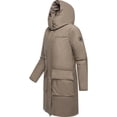 thumbnail image 2 of Marikoo Women's Mid-Length Winter Coat with Hood - Weather-Resistant - Nanami XVI, 2 of 11
