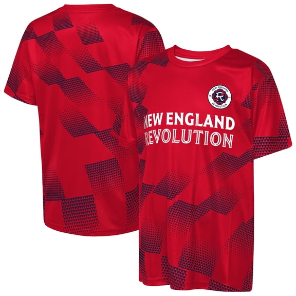 Youth Outerstuff Red New England Revolution Sheer Thrill T-Shirt