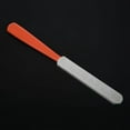 thumbnail image 4 of Guitar Fret Crowning Luthier File Stainless Steel Narrow Dual Cutting Edge Tool Silver, 4 of 7