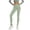 A1-Green, variant on Womens Leggings Solid Color High Tight Waist Loose Workout Sports Yoga Athletic Leggings