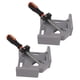 thumbnail image 1 of 2PCS Single Handle Corner Clamp Aluminum Alloy 90 Degree Right Angle Clamp with Adjustable Swing Jaw for Woodworking Picture Framing Welding, 1 of 5
