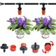 thumbnail image 4 of Aspersores versátiles, conexión de púas de 1_4 pulgadas con goteros de plástico, aspersores giratorios ajustables de 360 grados para uso generalizado en jardinería, la velocidad de riego lenta, 4 of 5