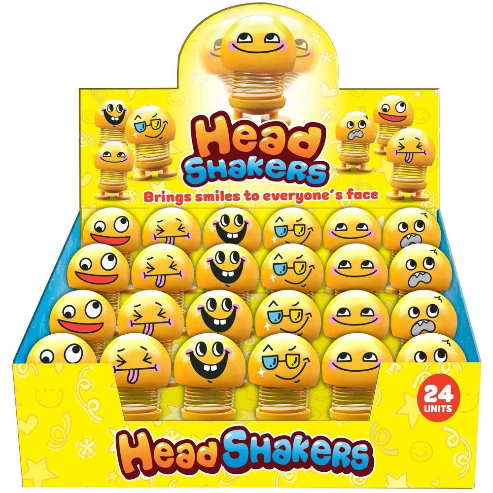 Head Shakers Emoji Bobbleheads For Cars Cool Set of Shaking Head Toys