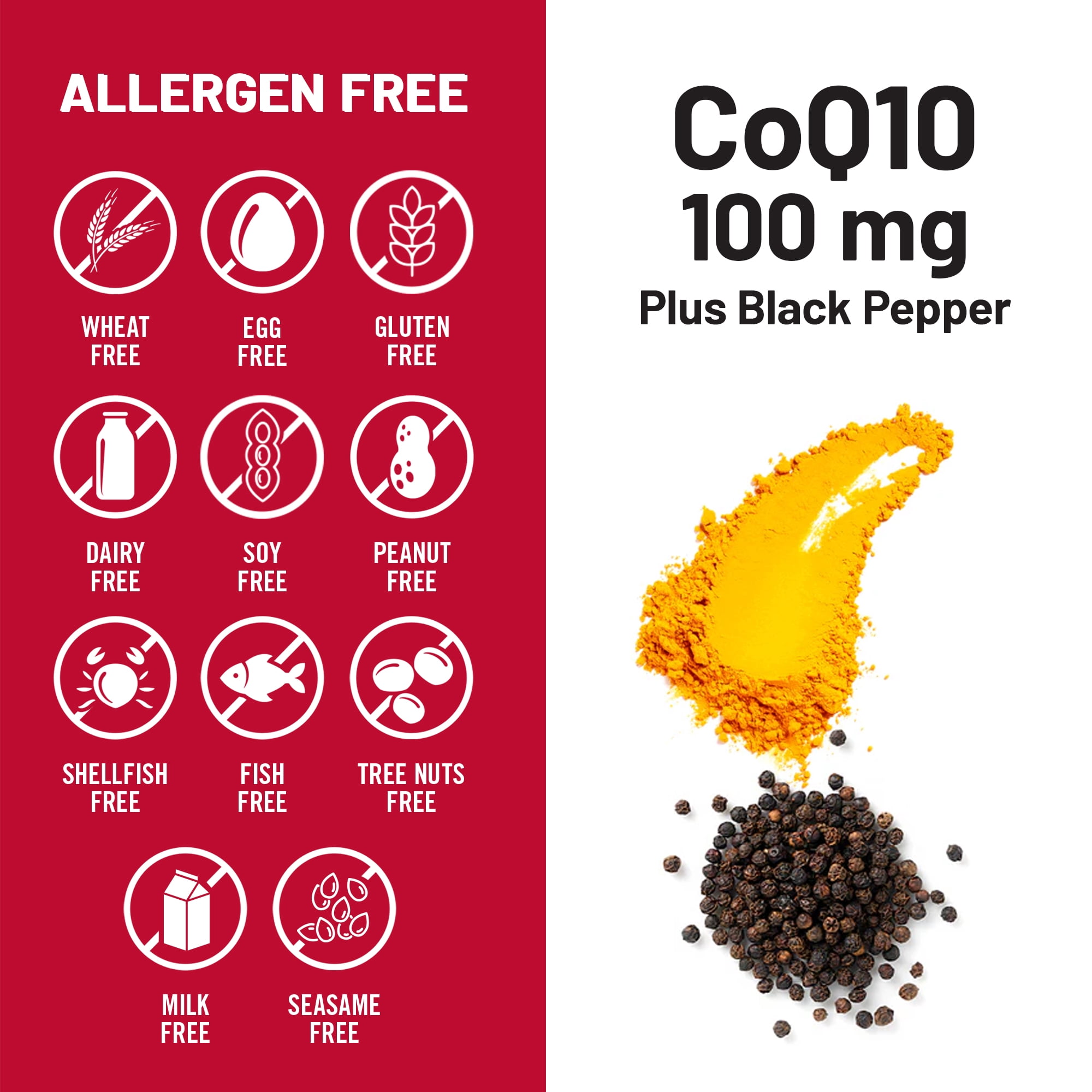 NatureWise CoQ10 100mg + Black Pepper, High Absorption - 200 Softgels[200-Day Supply]