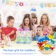 thumbnail image 4 of Animali impilabili Giocattoli in Legno Building Blocks Stacking Balance Giocattoli Set Bilancio Animale Impilabile Impilamento Alto Edificio Building Blocks Giocattoli Set (Dinosaur) Muyoka Hogar, 4 of 6