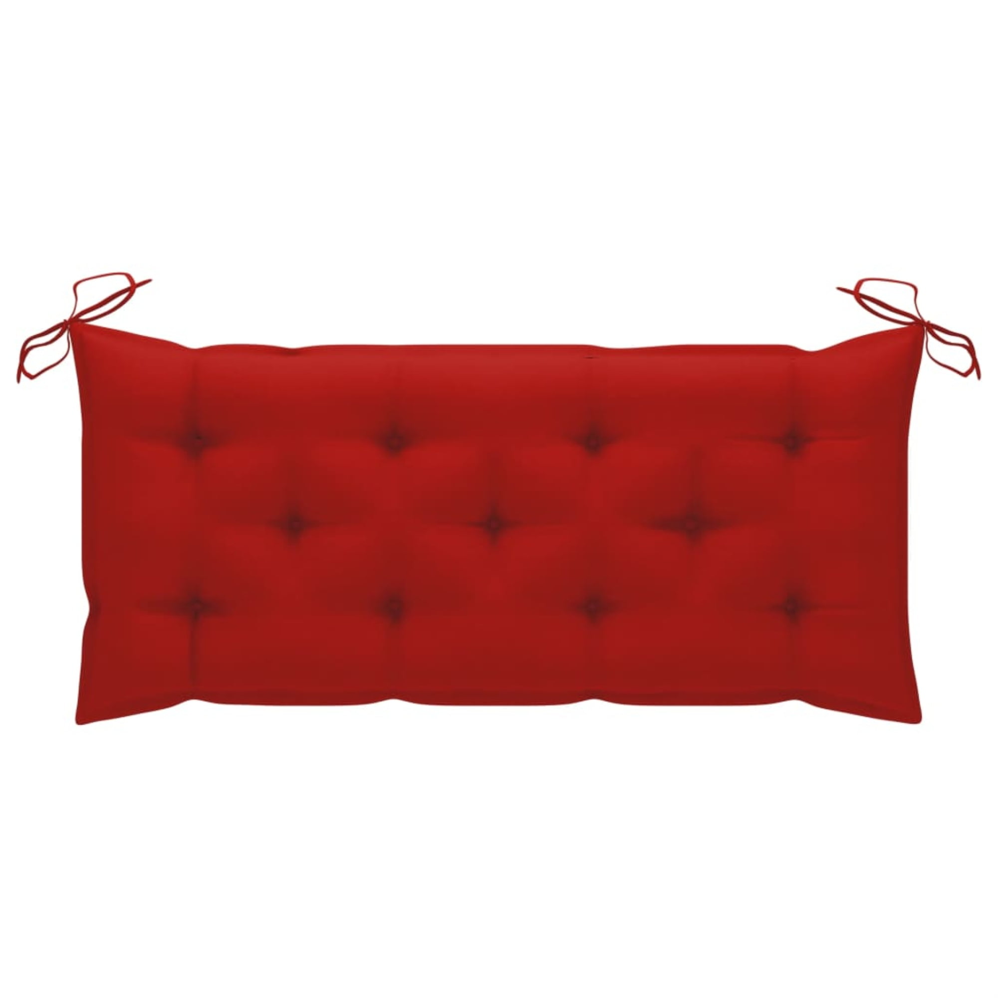 vidaXL Garden Bench Cushion Weather Resistant Red 47.2" Outdoor Seat Cushion vidaXL Garden Bench Cushion Weather Resistant Red 47.2" Outdoor Seat Cushion