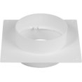 thumbnail image 4 of Duct Connector Flange 6 Inch / 150mm, Plastic Straight Pipe Flange for Heating Cooling Ventilation System, 4 of 4