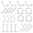 thumbnail image 1 of Kit de Boucles d'Oreilles en Plastique avec Tige Souple UV, 1 of 7