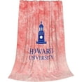 thumbnail image 2 of Howard University Fleece Blanket, Very Soft Microfiber Flannel Blanket for Couch Warm and Cozy for All Seasons, 2 of 6