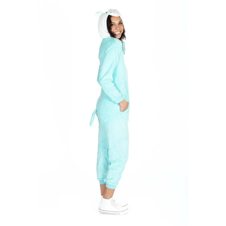 Ragstock Light Blue Unicorn Onesie Pajamas