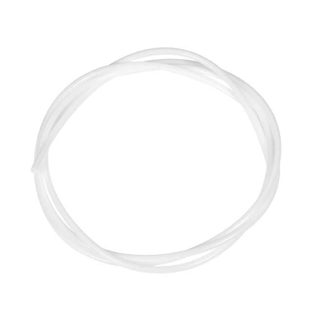 Uxcell ID 2mmxOD 3mm 4.92Ft PTFE Tube Fit 1.75 Filament for 3D Printer White