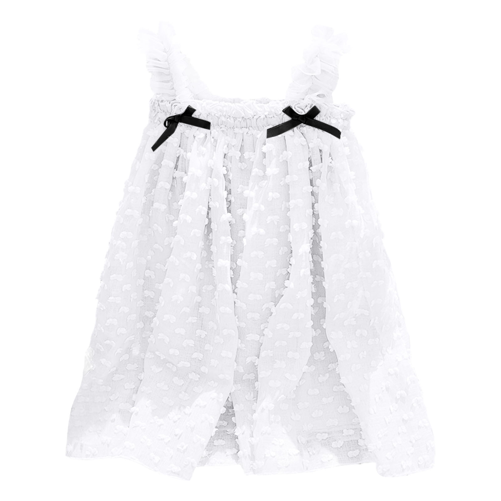 IULZEBTY Dresses for Girls Toddler Sleeveless Holiday Party Dress Dance Party  Dresses Clothes Princess Dress Size 18 M-24 M