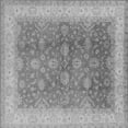 thumbnail image 1 of Ahgly Company Indoor Square Oriental Gray Traditional Area Rugs, 4' Square, 1 of 4
