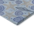 thumbnail image 4 of Addison Rugs Mayfield Washable Coastal Shells Blue Rectangle Rug, 3' x 5', 4 of 6