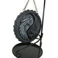 thumbnail image 3 of Medieval Ying Yang Dragons Aroma Waterfall Medal Backflow Incense Cone Burner, 3 of 9