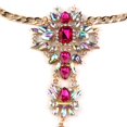 thumbnail image 2 of Cadena de la cinturo del vientre del bikini del de de la joyería del cuerpo del diamante artificial Yinane Cadenas del cuerpo, 2 of 5