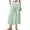 *Green, variant on Women's High Waisted Striped Cropped Pants,Button Fly Rolled Cuff Casual Trousers For Women,Ladies Breathable Pants with Pockets,Pink,S-2XL