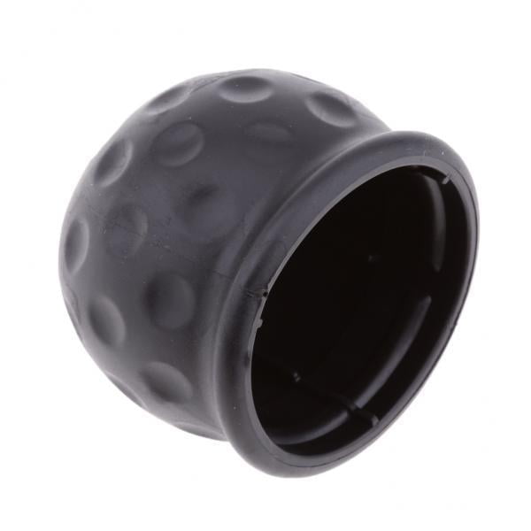 jinwen 5x Black Tow Bar Ball Cover Cap Car Towing Hitch Towball Trailer ...