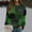 Dark Green, variant on St. Patrick's Day Sweatshirts for Women Long Sleeve Crewneck Irish Sweatshirts Irish Clover Shirts for Women Green Shirts for Women Irish Gift Casual Loose Long Sleeve Fit Tops(Green,S)