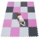 thumbnail image 2 of YIMINYUER Tapete de Juego de Espuma EVA; 20 Piezas 30 x 30cm; Pavimentos Multicolores y En YIMINYUER YIMINYUER, 2 of 2