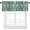 Floral-7, variant on William Morris Kitchen Valance,Retro Woodland Jungle Forest Lion Horse Printed Small Window Treatments for Kitchen Living Room Bathroom Cafe Decor Rod Pocket Vintage Valances 54x18 Inch, 1 Panel