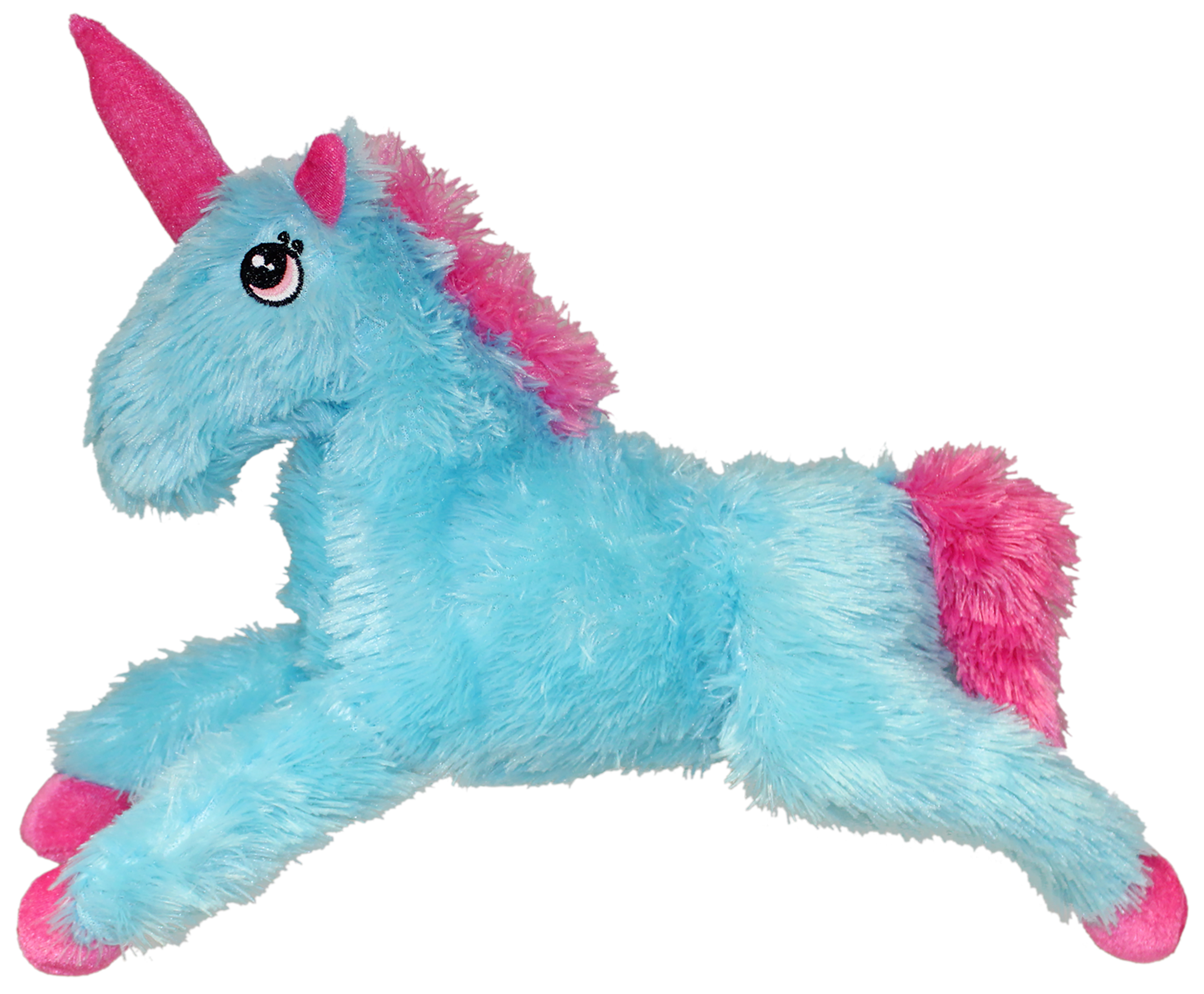 Whimsy & Charm Valentine's Day Sweatheart Love 22" Unicorn Stuffed Animal Plush Toy Soft & Fluffy - Blue - image 5 of 6