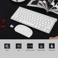 thumbnail image 4 of Khall Wireless Keyboard and Mouse,Mouse,Slim 2.4GHz Wireless Keyboard and Mouse Kit for Desktop Laptop, 4 of 8