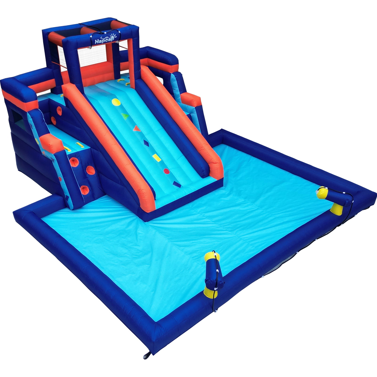 Hapcap Inflatable Water Park Slide for Kids, Backyard Summer Outdoors