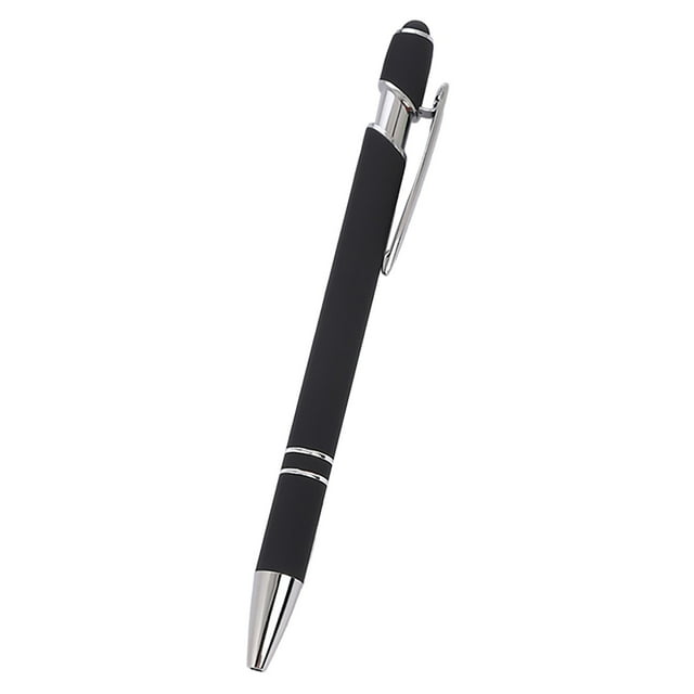 Barhoo Metal Gel Pen with Advanced Aluminum Barrel, Smooth Writing Bullet Core, Black Ink Study Pen for School, Office, and Note Taking, 1Ml Refillable and Comfortable Grip 1 Pen