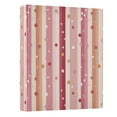 thumbnail image 2 of Three Ring Binder Fun and Stylish Stripes 1.5 Inch Round Binder D-Rings for Office Supplies and More, 2 of 10