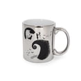 thumbnail image 1 of Taza de café plateada de cerámica galvanizada, 600 ml, Nightmare, 1 of 7