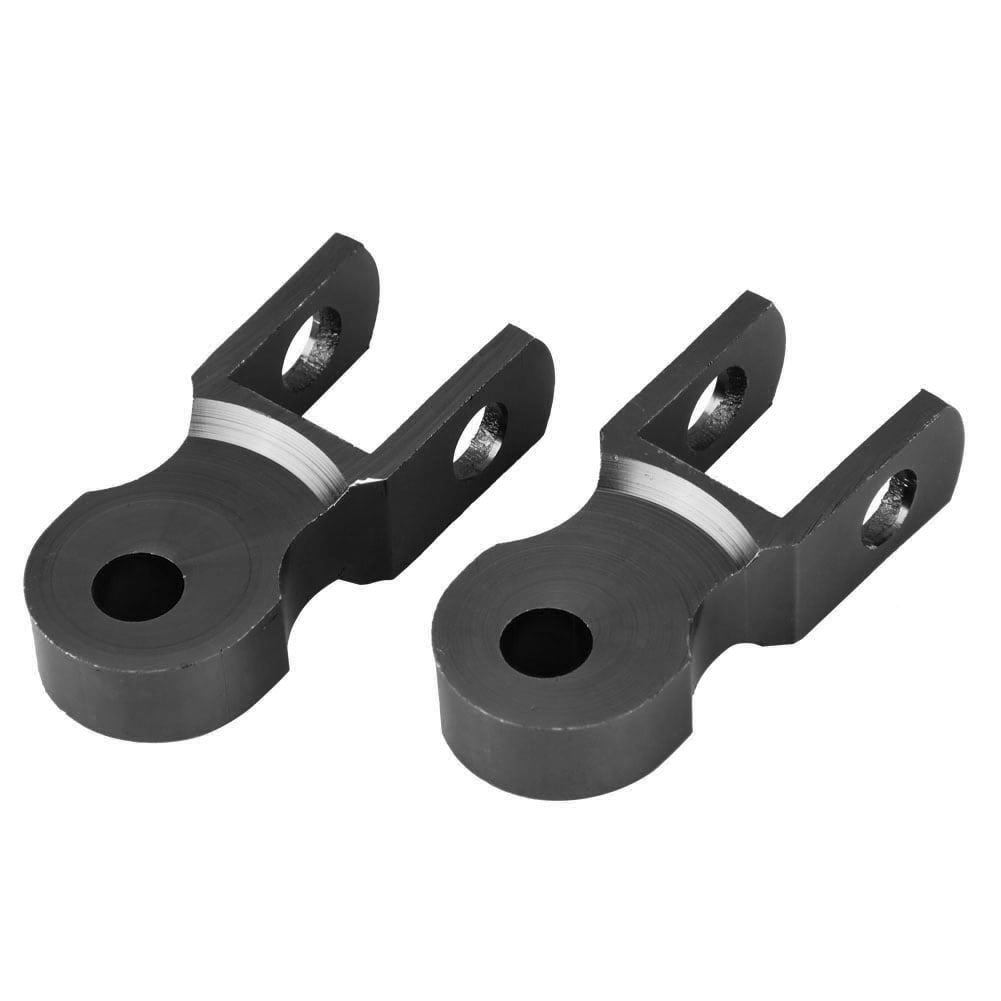 Heitune 2PCs Motorcycle Rear Shock Absorber Riser 5cm Heightening Device Pad For Chassis