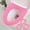 Pink, variant on sruoe Toilet Seat Covers, Padded Toilet Seat Covers, Soft Warmer Toilet Seat, Toilet Seat Covers Washable, Fits Most Size Toilet Seat for Bathroom, Red