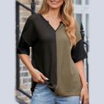 thumbnail image 4 of Womens T Shirts Loose Pack Athletic Tops Women Summer Tops for Women Over 50 Tie Front My Orders Placed, 4 of 6