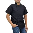 thumbnail image 1 of Filipina Chef Hombre Negra En Poliéster Mc, 1 of 5