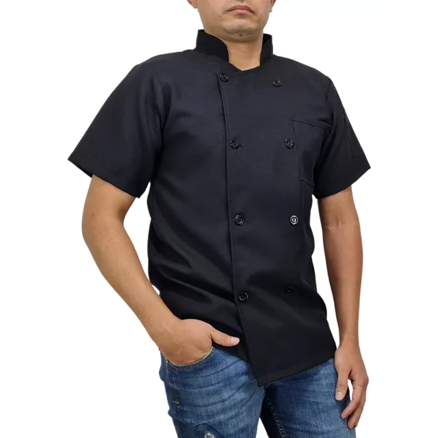 Filipina Chef Hombre Negra En Poliéster Mc