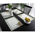 thumbnail image 3 of Placemats Set of 6,Non Slip Washable Table Mats Set, Summer Lemon Retro Floral Table Placemats for Kitchen Dining Table,Wedding Holiday Party Decoration, 3 of 6